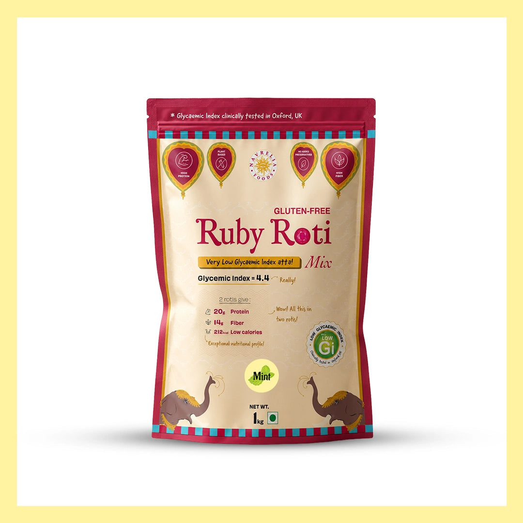 Mint Ruby Roti mix Atta  1 kg Pack